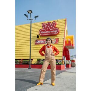 Big Bud Press Overalls in Tan Size XXS Unisex Made in USA Artist Togs